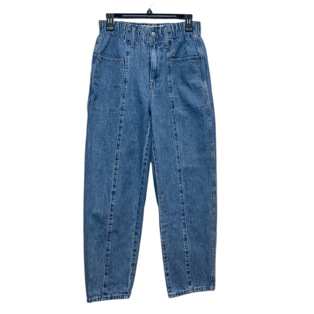 Madewell Pull-On Balloon Elastic Waist Jeans Women’s Size XS